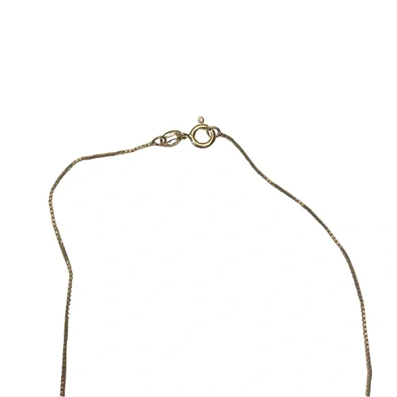 Gold Sparkle Ruby Heart Pendant Necklace 925 Silver Macy’s - Picture 5 of 9